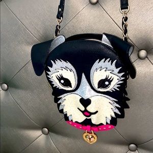 Betsey Johnson dog purse